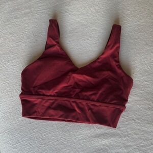 BUFF BUNNY RED SPORTS BRA